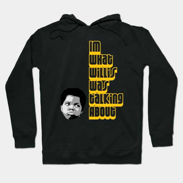 What you talking bout ? Hoodie by NineBlack